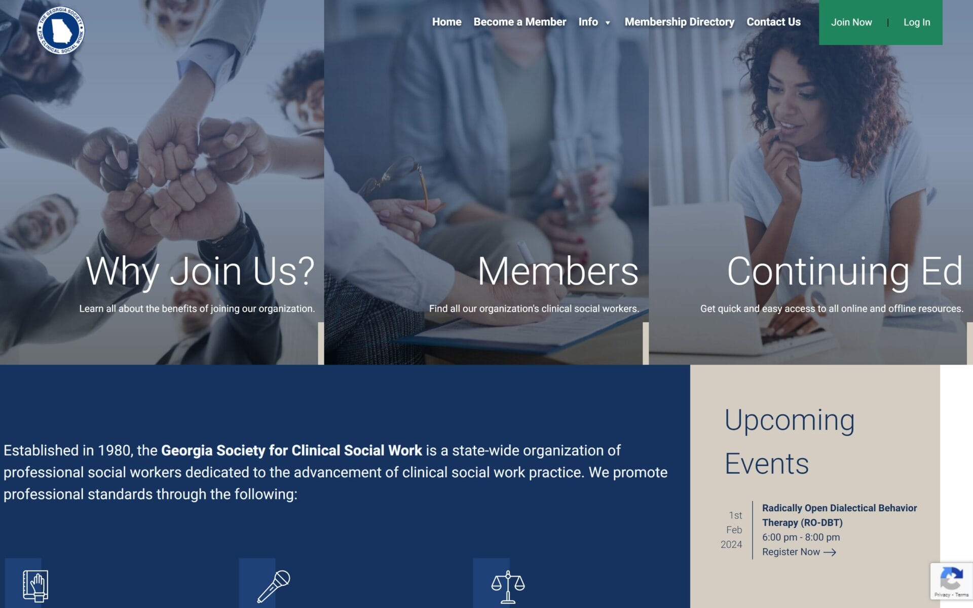GSCSW — Website