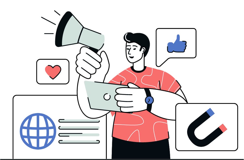 Amplifying Your Brand Products Through Social Listening Illustration